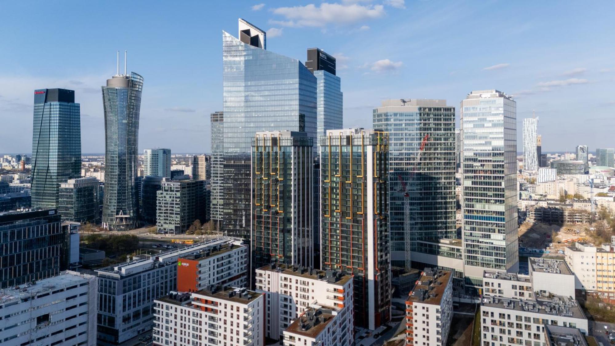 Apartment Towarowa Towers Warsaw